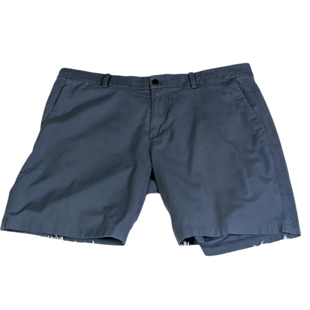 Lululemon Mens Slate Blue Performance Stretch Golf Travel Shorts Size 40